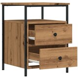 vidaXL Noćni ormarići 2 kom Artisan hrast 44x45x60 cm izrađeno drvo | shoptok.hr