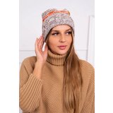  Cap with fleece Pola K267 mocca + mustard | shoptok.hr