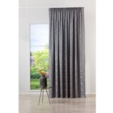 Mendola Fabrics Siva zavesa iz žakarja 210x245 cm Glory – | Shoptok.si