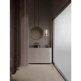 Nova Luce Bela/mat črna jeklena LED stenska svetilka Luca – | Shoptok.si