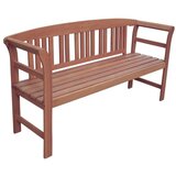 Garden Pleasure Rjava vrtna klop iz masivnega lesa Harland – | Shoptok.si