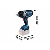  UDARNI STEZAČ SOLO GDS 18V-1050 H BOSCH | shoptok.hr