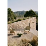 Kave Home Zelen/naraven vrtni fotelj iz masivnega lesa Olbia – | Shoptok.si