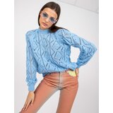 RUE PARIS Sweater-LC-SW-0254.64-Light Blue | Shoptok.si