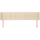  Uzglavlje s ušima krem 183x16x78/88 cm od tkanine | shoptok.hr
