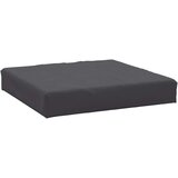  Paletni podni jastuk od tkanine 60 x 60 x 8 cm antracit Slike
