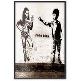  Plakat - Naughty Children 29.7x42 Crni okvir | shoptok.hr