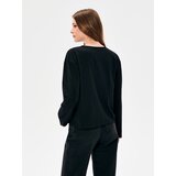 Sinsay Osnovna pamučna majica s dugim rukavima | shoptok.hr