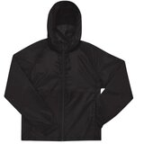  VJETROVKA S KAPULJAČOM ZIP UNISEX B&C # RESET LINED WINDBREAKER CRNA 3XL | Shoptok.si