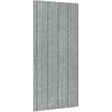 Krovni panel 12 pcs Srebrno 100 x 45 cm Pocinčani čelik - Srebrno 100 x 45 cm 12 | shoptok.hr