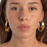  Masivne karike, pozlata 14 k | shoptok.hr