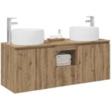  Set ormarića za kupaonicu 3 kom. Hrast artisan Smeđa 49,5 x 44,5 x 66 cm | shoptok.hr