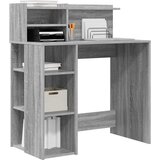  Stol s policom Siva Sonoma 90 x 48 x 101,5 cm Konstruirano drvo | shoptok.hr