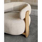 Kave Home Bež fotelj iz šenilje Granite – | Shoptok.si
