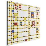  Slika - Piet Mondrian – Broadway Boogie Woogie 80x80 Standard | shoptok.hr