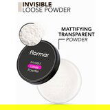 Flormar Loose Powder Invisible transparentni puder v prahu odtenek Silver Sand 18 g | Shoptok.si
