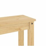  Blagovaonska klupa PANAMA 105 x 30 x 45 cm od masivne borovine | shoptok.hr