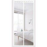 INF Magnetni zaslon za vrata z 9 pari magnetov, bel, 95 cm x 200 cm, (5000078759) | Shoptok.si