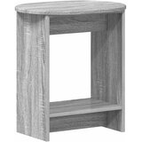  Bocni stol Siva sonoma 50 x 39,5 x 55 cm Konstruirano drvo | shoptok.hr
