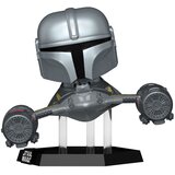 Funko POP figure Rider Deluxe Star Wars Mandalorian 9 the Mandalorian in N-1 Starfighter | shoptok.hr
