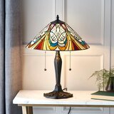  Endon 64163 - Stona lampa Tiffany HECTOR 2xE27/60W/230V prečnika 40 cm | Eponuda.com
