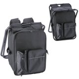 Ad trend termo nahrbtnik z zložljivim stolom 36x37xh41cm, črn | Shoptok.si