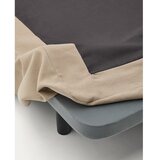 Kave Home Smeđe-sivi tapecirani krevet bez uzglavlja 90x200 cm Jaira – | shoptok.hr