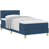  Krevet s opruga kutije s jastukom Plava 80 x 200 cm tkanina | shoptok.hr