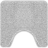  Prostirka protiv klizanja s izrezom za WC Siva 50 x 50 cm PP | shoptok.hr