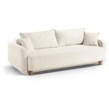 Micadoni Krem sklopiva/s prostorom za odlaganje sofa 231 cm Elen – | shoptok.hr