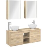  Set namještaja za kupaonicu 5 kom. Hrast sonoma | shoptok.hr