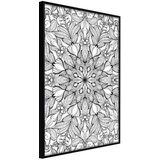  Poster - Colourless Mandala 20x30 Cijene