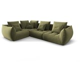 Micadoni Svijetlo zelena kutna garnitura od bouclé tkanine (s lijevim kutom) Bloom – Home | shoptok.hr