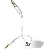 Inakustik 5x in-akustik Star Audio Cable 3,5 mm Jack Plug 0,75 m | shoptok.hr
