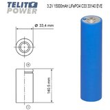 Topband EVE C33 33140 LiFePO4 ćelija 3.2V 15Ah – Visoka gustina energije i ≥2500 ciklusa Cene