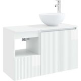  Set namještaja za kupaonicu 2 kom. Bijela visokog sjaja | shoptok.hr