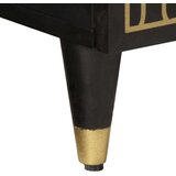  Klubska mizica 80x50x40 cm trden mangov les | Shoptok.si