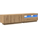 TV ormarić s LED svjetlima Artisan hrast 180x35x40 cm | Eponuda.ba