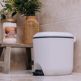 Addis Bijela plastična kanta za smeće s pedalom 3,5 l – | shoptok.hr