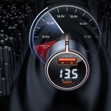 McDodo CC-3690 auto punjač digital display 75W, usb-c + usb-a | Eponuda.com