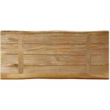 vidaXL Mizna plošča z naravnim robom 80x40x3,8 cm trden robusten mango | Shoptok.si