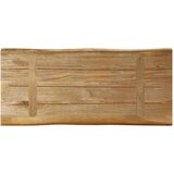 vidaXL Stolna ploča sa živi rub 80x40x3,8 cm masivno grubo drvo manga | shoptok.hr