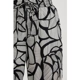 Marisse Women's Trousers L-Sp-4332 Black_White | Shoptok.si