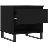  Stolići za kavu 2 kom crni 50x46x50 cm od konstruiranog drva | Shoptok.si