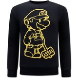 Local Fanatic Puloverji 146207315 Črna | Shoptok.si