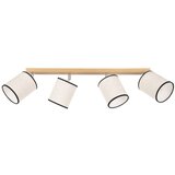  Spot-Light 66791474 - Plafonska spot svetiljka BOHO 4xE27/25W/230V, hrast | Eponuda.com