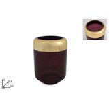 Staklena VAZA 22 CM BORDO / ZLATNA GI009749B Cijene