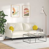  Jastučići za sjedenje 2 pcs Žuta Ø30 x 13 cm Baršun | Eponuda.com