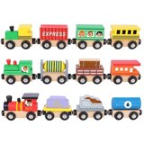 Tooky Toy drveni magnetni voz | Eponuda.com