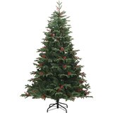  Umjetno božićno drvce Zelena 240 cm PVC, Plastika i Čelik | shoptok.hr